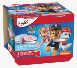 Paw Patrol Strawberry & Cotton Candy - Yoplait Paw Patrol Yogurt
