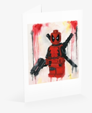Deadpool Card - Figura Lego Deadpool