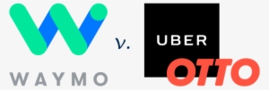 Logos Of Companies Waymo, Uber And Otto