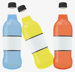 This Free Icons Png Design Of Colored Bottles