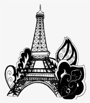 Free Eiffel Tower Vector - Paris Eiffel Tower Coloring Pages