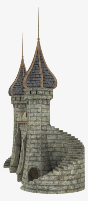 Fantasy Castle Png Image - Castle Tower Transparent Background