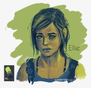 Ellie From The Last Of Us Color Palette Meme - Illustration