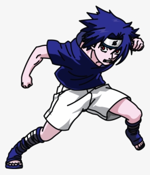 How To Draw Sasuke Uchiha From Naruto Anime Manga Easy - Draw Manga Sasuke Easy