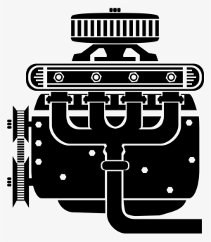 28 Collection Of Car Engine Clipart - Car Engine Vector Png