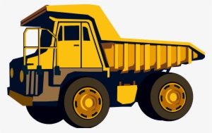 Car Vector Png Clipart - Cartoon Dump Truck Png