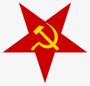satanic communist star by xxx - hammer and sickle