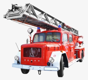 Old Fire Truck Png