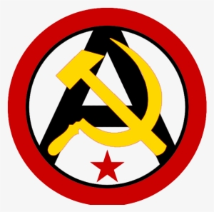 Anarchist Communist Logo - Anarcho Communist Symbol Png