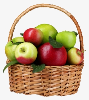basket of apple png - عکس میوه در سبد
