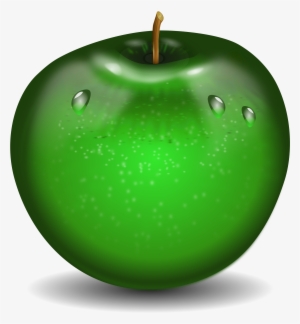 Green Apple Png - Apel Hijau Vector