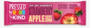 Strawberry Apple Chia - Kind Pressed Fruit Bar, Strawberry Apple Chia - 1.2