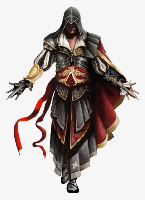 Ezioinarmorofatlair - Assassins Creed Ezio Auditore Png