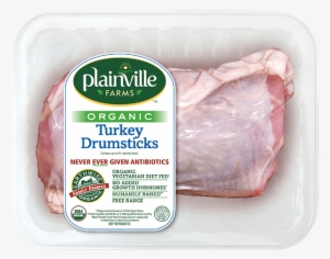 Plainville Farms® Turkey Drumsticks Are A Natural* - Plainville Farms Turkey, Ground, 94% Lean/6% Fat -