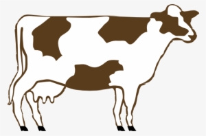 Dairy Cow Silhouette Png - Animated Images Of Cow