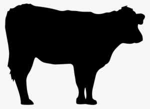 Cow Silhouette - - Cow Silhouette