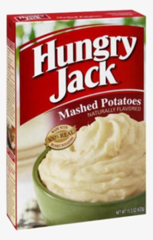 Hungry Jack Mashed Potatoes - Instant Mashed Potatoes Box