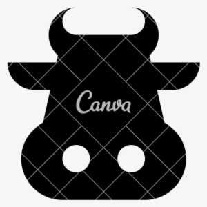 Cow Head Silhouette - Use Canva Like A Pro
