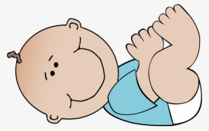 Baby Boy Lying Clip Art Xrdgf1 Clipart - Infant Clipart