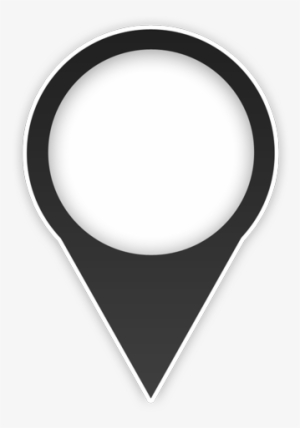 White Map Marker Png