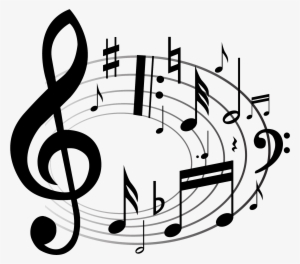 Music Notes Transparent Background Png - Transparent Background Music Notes Png