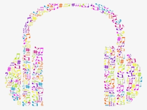 Music Notes Clipart Transparent Background - Transparent Background Music Notes