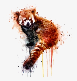 Bleed Area May Not Be Visible - Red Panda Artwork