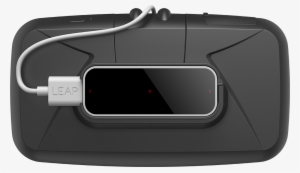 The Leap Motion Sensor Attached Using The Dedicated - Leap Motion Controller - Usb 3d Motion Controller -