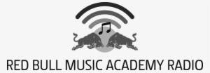 Red Bull Academy Radio Logo Grey - Red Bull Radio Logo Png