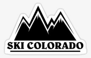 "ski Colorado Mountain Outline - Utah
