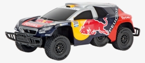 Red Bull Racing Cars & Remote Controlled Models - Carrera Rc 1:16 Peugeot Paris - Dakar Red Bull Racer