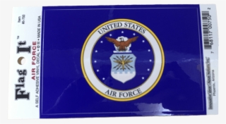 Us Air Force Sticker - Package Of 2 Air Force Flag Decals