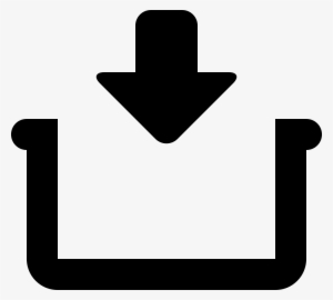 Arrow Pointing Down A Container - Box With Arrow Pointing Down