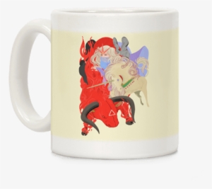The Last Unicorn And The Red Bull Coffee Mug - Mug