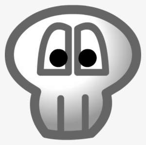 Skull Emoticon - Club Penguin Emoticons