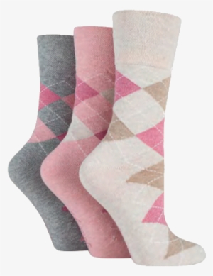 Women's Diamond Pattern Socks - Sock