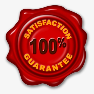 Preview Of Satisfaction Guarantee Seal In Red