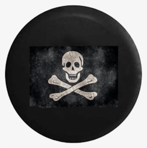 Vintage Distressed Pirate Flag Skull Crossbones Rv - Jolly Roger