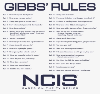 ncis gibbs rules men's regular fit t-shirt - gibbs rules