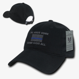 1 Of 3free Shipping Blue Lives Matter Police Officer - Rapid Dominance A03 - Polo Style Usa Caps, Men's, All