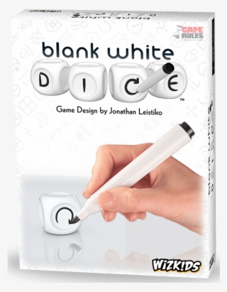Blankwhitedice-b - Blank White Dice Game
