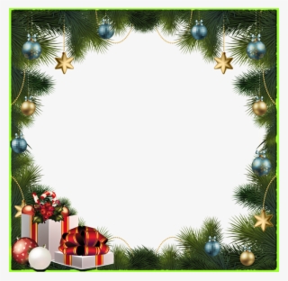 Marco Navidad Png - Frame Christmas Ornaments Png