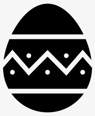 easter egg filled icon - uovo di pasqua vettoriale