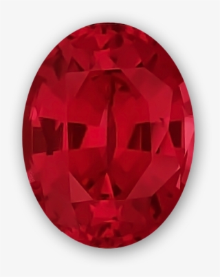 10x8mm Oval Gem Quality Chatham Lab Grown Ruby - Gemstone