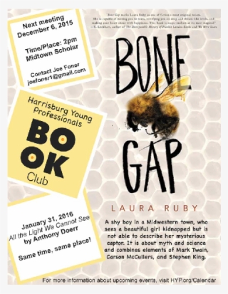 Book Club Flyer - Bone Gap