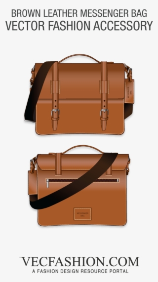Brown Leather Messenger Bag - Messenger Bag