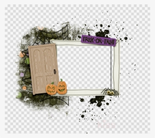 Picture Frame Clipart Halloween Picture Frames Trick - Halloween