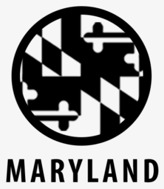 Baltimore, Md - Maryland State Flag Round