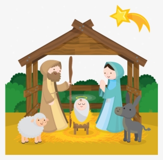 Free Nativity Clipart - Nacimiento De Jesus Animado