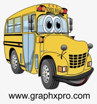 Cartoons, City, School, Cartoon, Cartoon Movies, Manga - School Bus Cartoon Trucker Hat, White And Black, One
